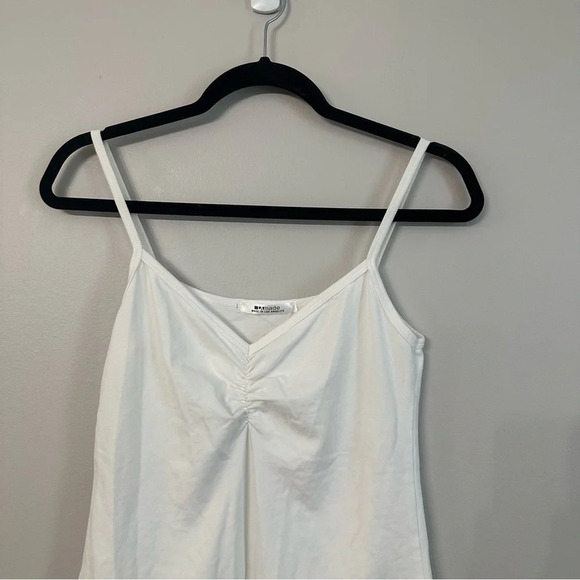 LAMade White Cami Tank Top V-Neck Mini Dress in White NWOT - Picture 5 of 10
